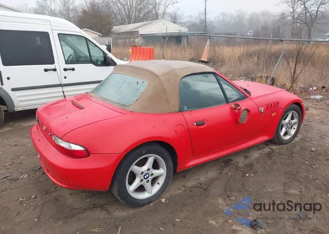 1997 BMW Z3 2.8L Roadster z USA, uszkodzony, nr VIN 4USCJ3325VLC03560
